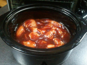BBQ Crock Pot Chicken