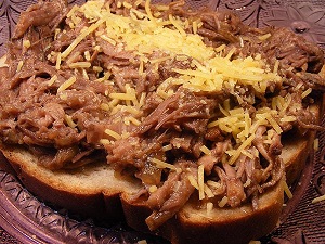 Slow Cooker Chuck Roast Barbecue