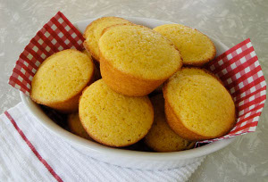 Honey Cornbread Muffins