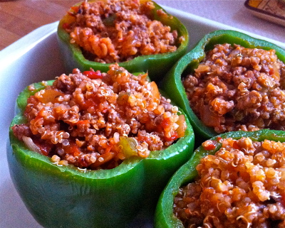 Dad’s Stuffed Bell Peppers