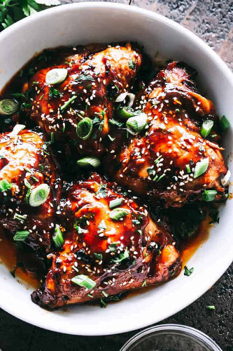 Instant Pot honey Garlic Chicken