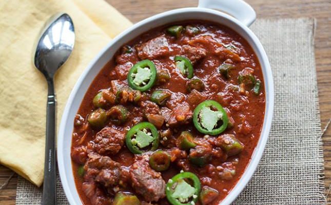 Beef and Okra Stew